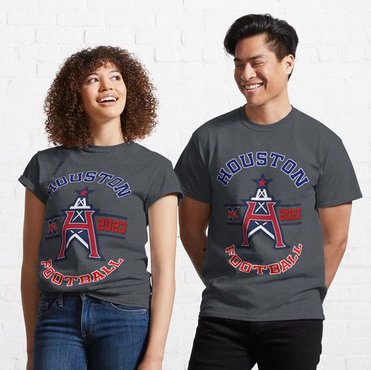 Discover Houston Football Roughnecks 2023 XFL T-Shirt