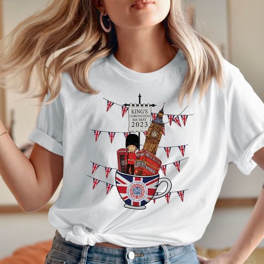 Discover King Charles III Coronation 6th May 2023 Celebration T Shirts
