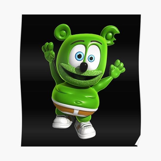 Discover Gummy Bear Song Premium Matte Vertical Poster