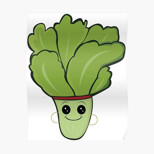 Discover Lettuce Premium Matte Vertical Poster