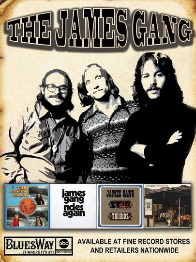 Discover James Gang Joe Walsh "Promo Poster"
