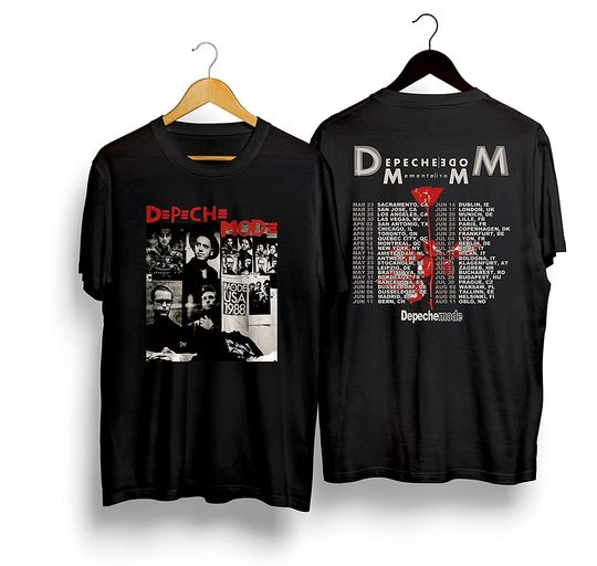 Discover Depeche Mode Memento Mori Tour 2023 Shirt, Depeche Mode Tour Shirt