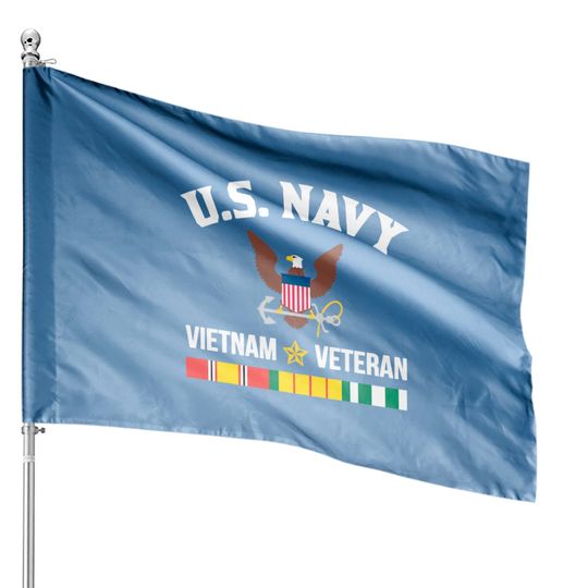 Discover US Navy Vietnam Veteran House Flags