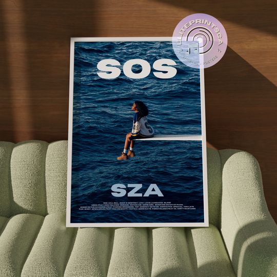 Discover SZA Sos Tour 2023 Poster, SZA Poster, 2023 North American Tour Poster Wall Art
