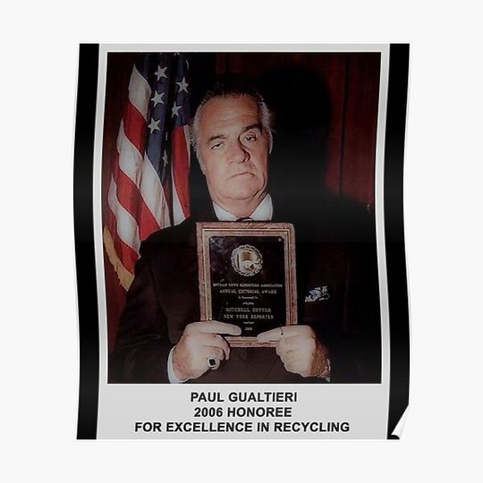 Discover Paulie Walnuts Premium Matte Vertical Poster