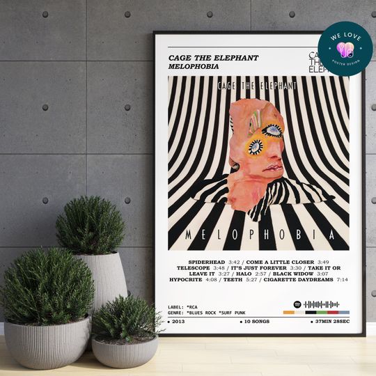 Discover Cage The Elephant - Melophobia Poster
