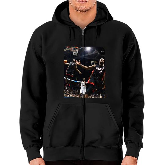 Discover Lebron James and Dwayne Wade Zip Hoodies