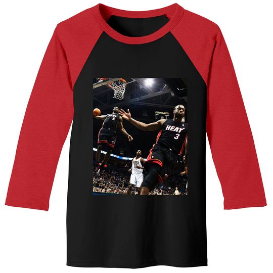 Discover Lebron James and Dwayne Wade Baseball Tees