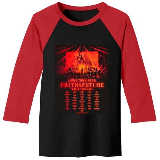 Discover Faith in The Future Louis Tour 2023 Baseball Tees, Louis Tomlinson World Tour 2023 Baseball Tees