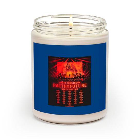 Discover Faith in The Future Louis Tour 2023 Scented Candles, Louis Tomlinson World Tour 2023 Scented Candles