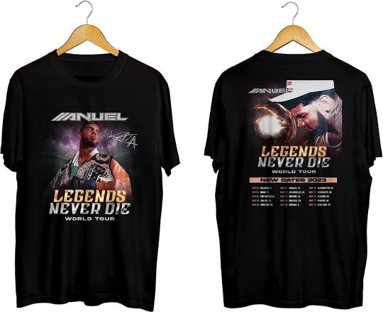 Discover an.uel AA Shirt Legend Never Die Tour Shirts an.uel AA Tour 2023 T-Shirt