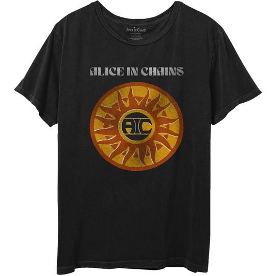 Discover A.lice i.n c.hains 'vintage sun'  T shirt -