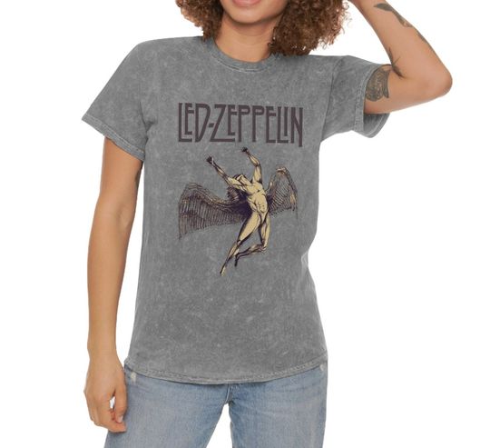 Discover LE.D ZE.PP.ELIN Bronze Vintage Rock Tee