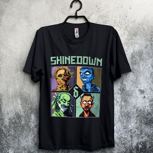 Discover Shin.edown My Monsters Are Real Unisex Holiday Gift T-Shirt - Perfect for Rock Fans
