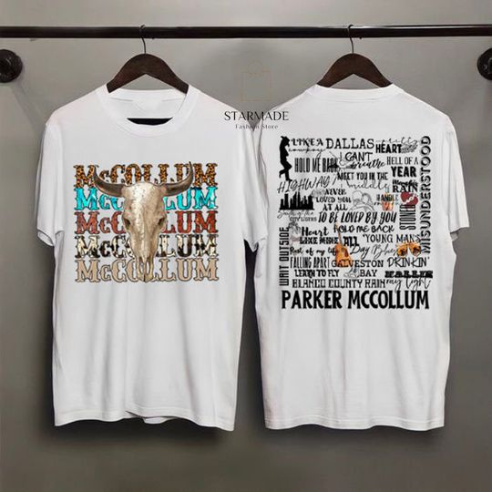 Discover Pa.rk.er Mc.Co.llum Headlining Tour T-shirt