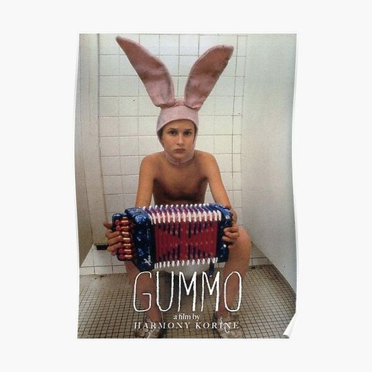 Discover Gummo Bunny Hat Premium Matte Vertical Poster