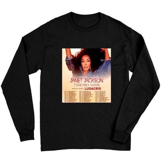 Discover Janet Tour 2023  TogetherAgain Tour Long Sleeves
