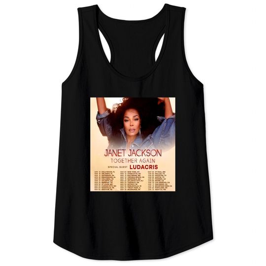 Discover Janet Tour 2023  TogetherAgain Tour Tank Tops