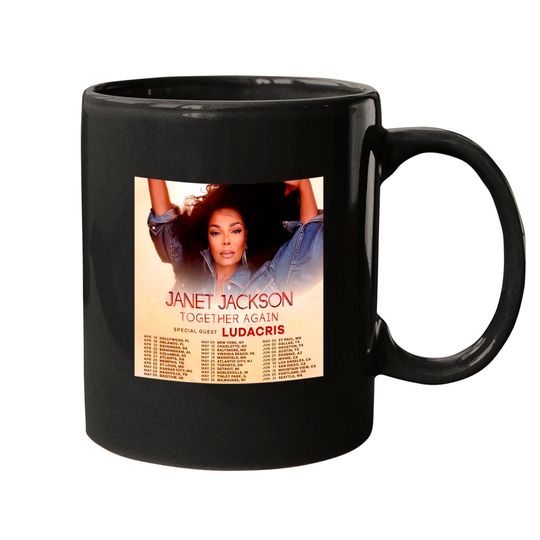 Discover Janet Tour 2023  TogetherAgain Tour Mugs