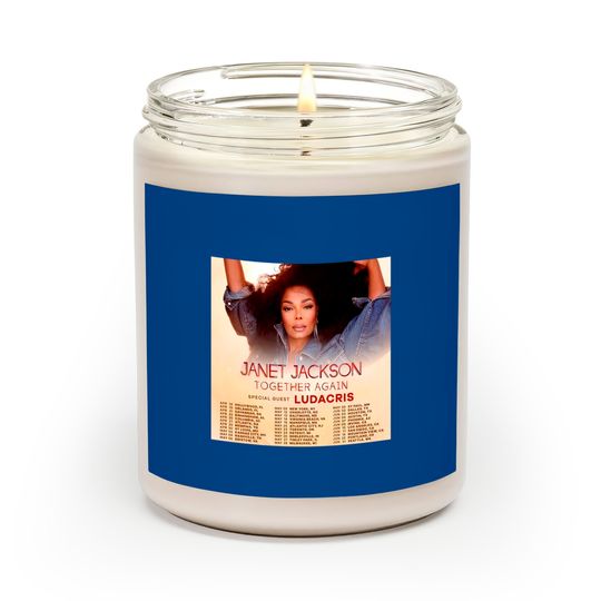 Discover Janet Tour 2023  TogetherAgain Tour Scented Candles