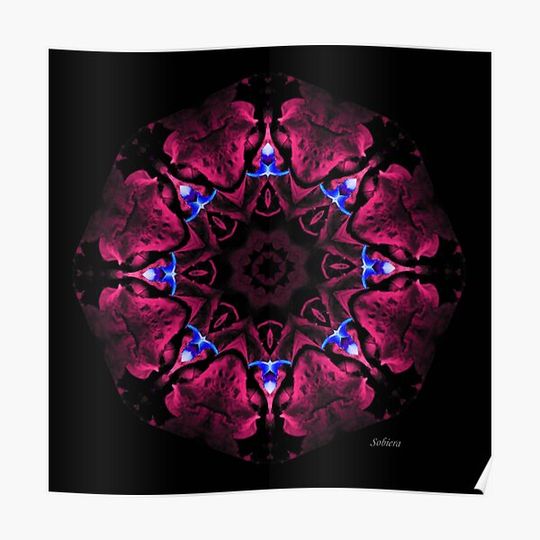 Discover Ruffled Elegance Premium Matte Vertical Poster