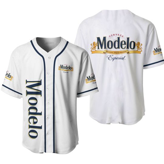 Discover Modelo Cerveza Baseball Jersey