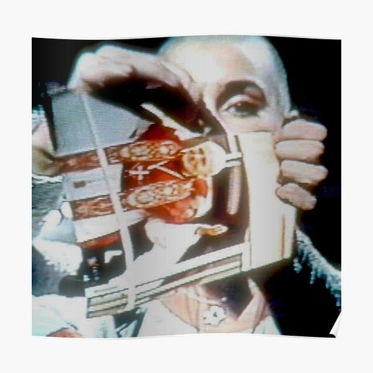 Discover sinead o'connor pope incident Premium Matte Vertical Poster