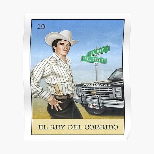 Discover Chalino Mexican Singer #05 Premium Matte Vertical Poster