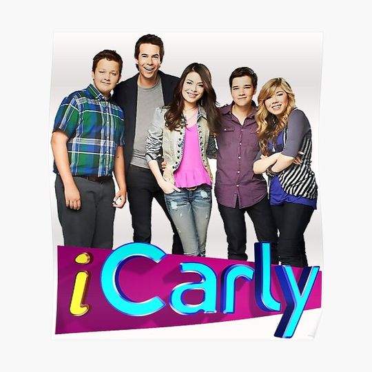 Discover ICarly Nice friends Premium Matte Vertical Poster