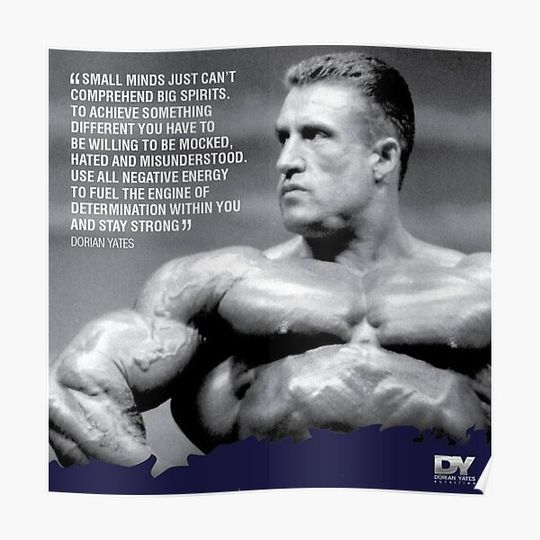 Discover dorian yates Premium Matte Vertical Poster