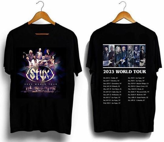 Discover s.ty.x Tour 2023 Shirt