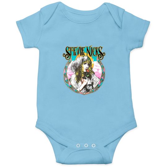 Discover Stevie Nicks Onesies, Vintage Fleetwood Mac Rock Band Onesies, Vintage Stevie Nicks Onesies