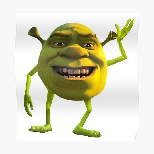 Discover Shrek wazowski Premium Matte Vertical Poster