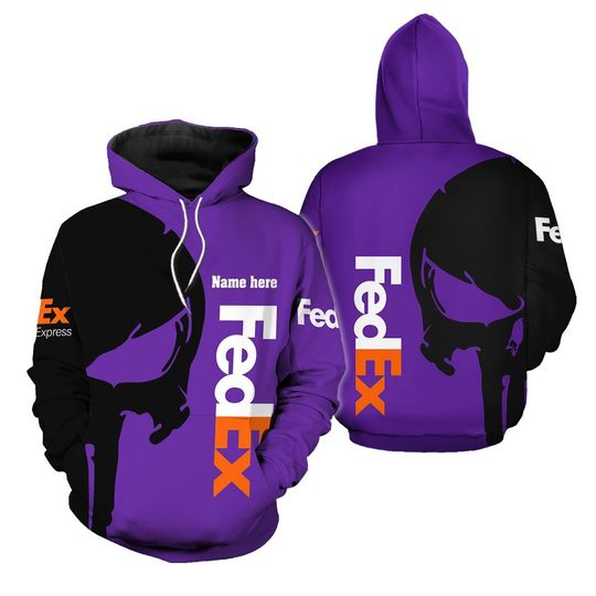 Discover Custom Name FedEx Ground Hoodies 3D, FedEx Hoodie
