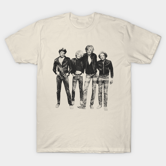 Discover golden-girls Mashup - Vintage Pencil Drawing Style - golden-girls - T-Shirt