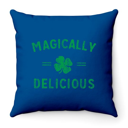 Discover Vintage St Patricks Day Throw Pillows, Magically Delicious Throw Pillows