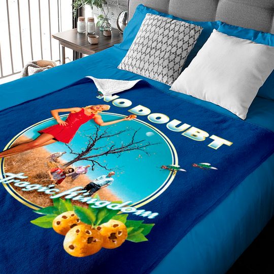 Discover Vtg No Doubt Band Tragic Kingdom Baby Blankets