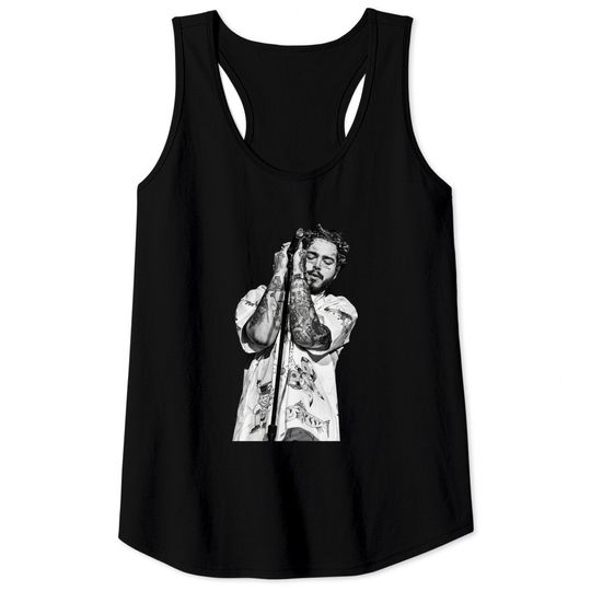 Discover Post Malone Twelve Carat 2022 Tour Tank Tops, Post Malone Tank Tops