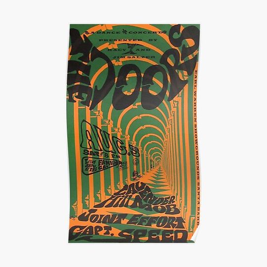 Discover The Doors Band Classic poster Premium Matte Vertical Poster