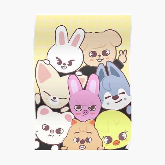 Discover Stray kids - skzoo Premium Matte Vertical Poster