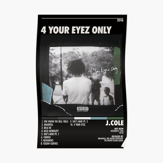 Discover J Cole Drive Album Cover Poster - Wall Art