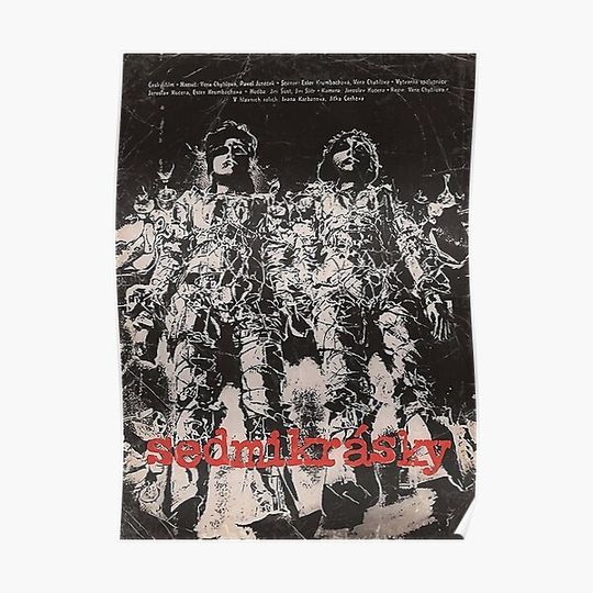Discover Daisies (Sedmikrasky) Movie Premium Matte Vertical Poster
