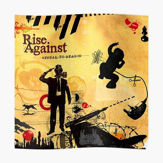 Discover Rise Against appeal to reason Premium Matte Vertical Poster