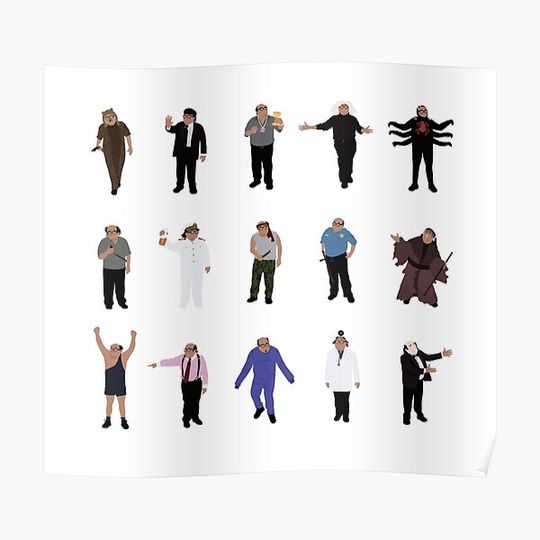 Discover Frank Reynolds from Always Sunny Premium Matte Vertical Poster