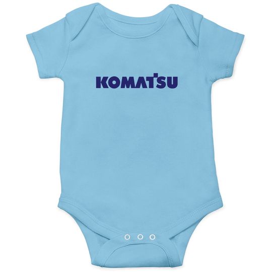 Discover Komatsu logo Onesies