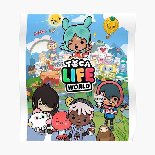 Discover toca boca Premium Matte Vertical Poster