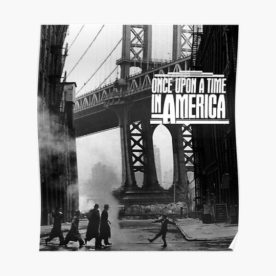 Discover Sergio Leone Once Upon a Time in America Premium Matte Vertical Poster