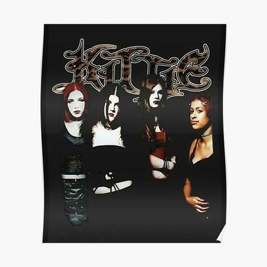 Discover Kittie black rare spit Premium Matte Vertical Poster