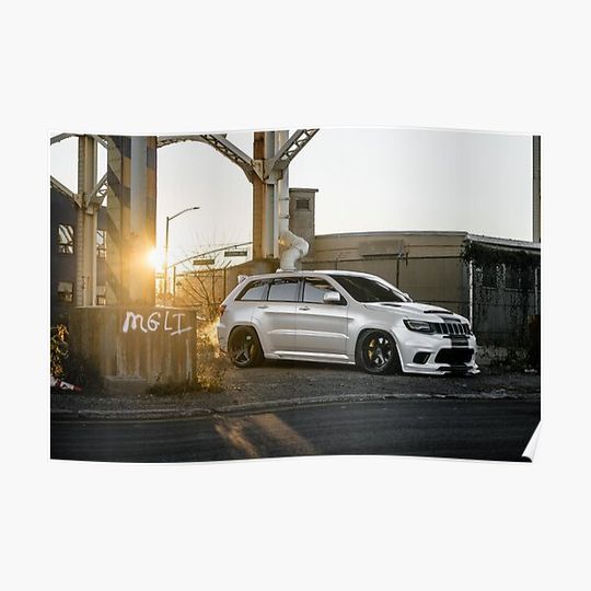 Discover JEEP TRACKHAWK Premium Matte Vertical Poster