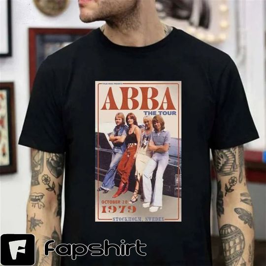 Discover A.b.b.a The Tour 1979 Sweden Hoodie, The Tour 1979 Vintage